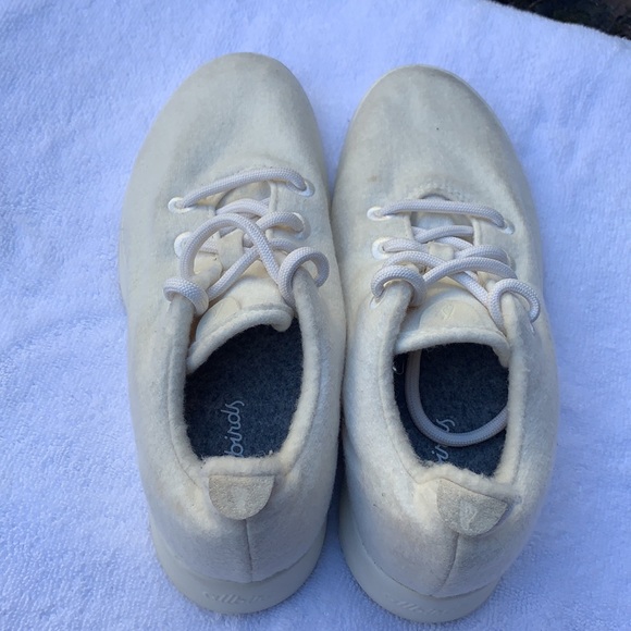 Allbirds | Natural White Wool Runners Women’s 9 - Picture 7 of 15